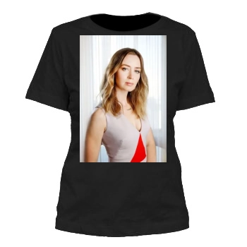 Emily Blunt Women's Cut T-Shirt