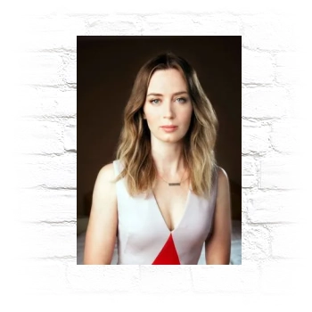 Emily Blunt Metal Wall Art