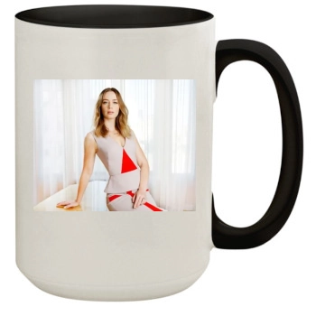 Emily Blunt 15oz Colored Inner & Handle Mug