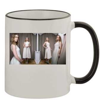 Emily Blunt 11oz Colored Rim & Handle Mug