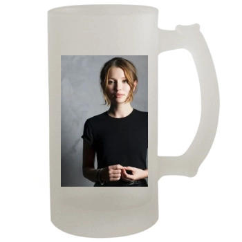 Emily Browning 16oz Frosted Beer Stein
