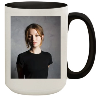 Emily Browning 15oz Colored Inner & Handle Mug