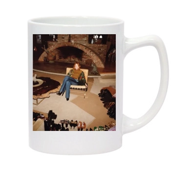 Emma Stone 14oz White Statesman Mug