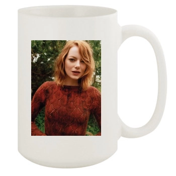 Emma Stone 15oz White Mug