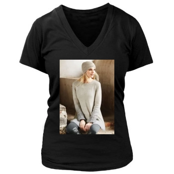 Fabiana Semprebom Women's Deep V-Neck TShirt