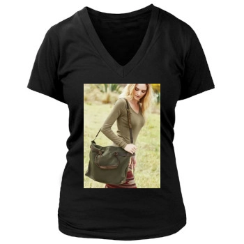 Fabiana Semprebom Women's Deep V-Neck TShirt