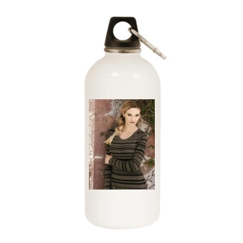 Fabiana Semprebom White Water Bottle With Carabiner