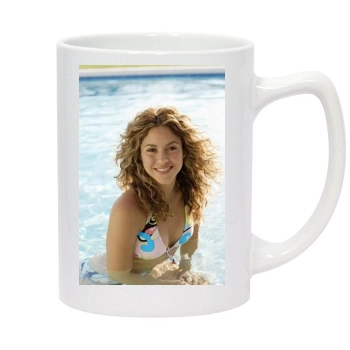 Shakira 14oz White Statesman Mug