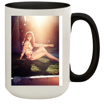 Felicity Jones 15oz Colored Inner & Handle Mug