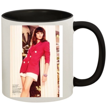 Felicity Jones 11oz Colored Inner & Handle Mug