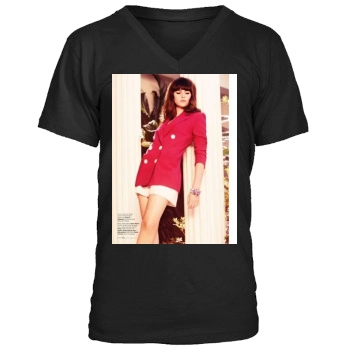 Felicity Jones Men's V-Neck T-Shirt