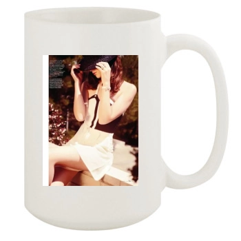 Felicity Jones 15oz White Mug