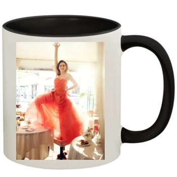 Felicity Jones 11oz Colored Inner & Handle Mug