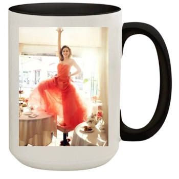 Felicity Jones 15oz Colored Inner & Handle Mug