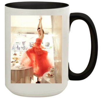 Felicity Jones 15oz Colored Inner & Handle Mug