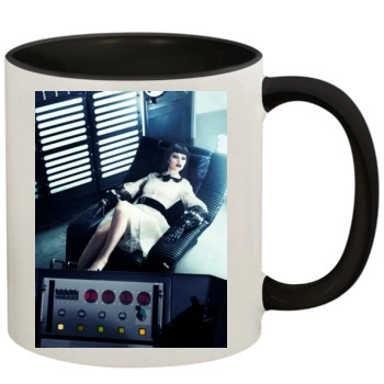 Felicity Jones 11oz Colored Inner & Handle Mug