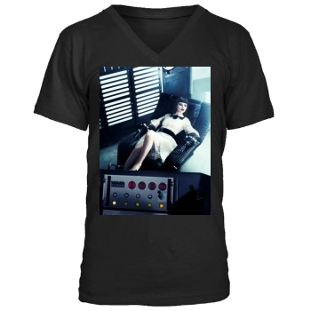 Felicity Jones Men's V-Neck T-Shirt