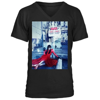 Felicity Jones Men's V-Neck T-Shirt