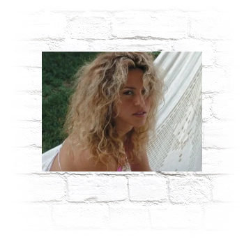 Shakira Metal Wall Art