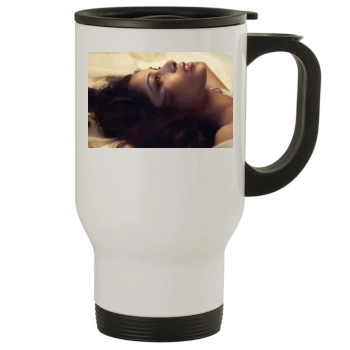 Freida Pinto Stainless Steel Travel Mug