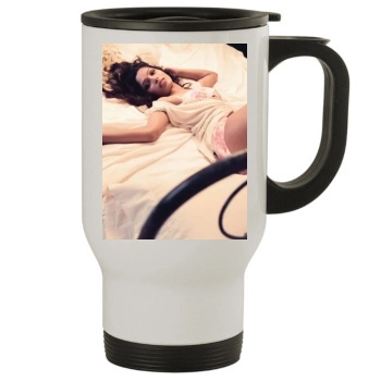 Freida Pinto Stainless Steel Travel Mug