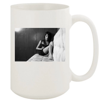 Freida Pinto 15oz White Mug