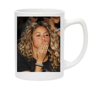 Shakira 14oz White Statesman Mug