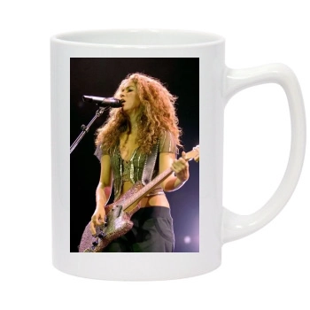 Shakira 14oz White Statesman Mug