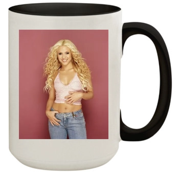 Shakira 15oz Colored Inner & Handle Mug