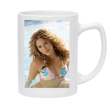 Shakira 14oz White Statesman Mug