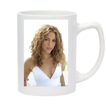 Shakira 14oz White Statesman Mug