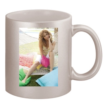 Shakira 11oz Metallic Silver Mug