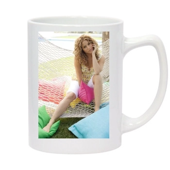 Shakira 14oz White Statesman Mug