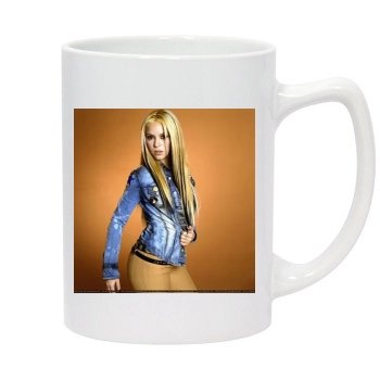 Shakira 14oz White Statesman Mug