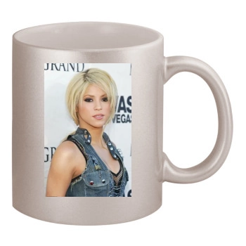 Shakira 11oz Metallic Silver Mug