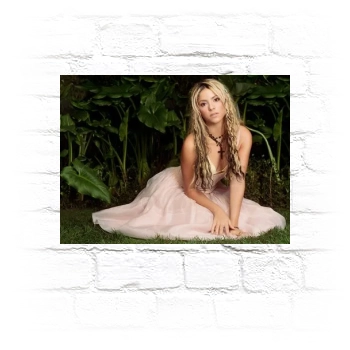 Shakira Metal Wall Art