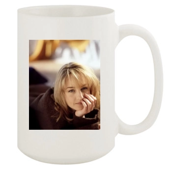 Helen Hunt 15oz White Mug