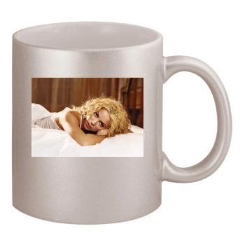 Shakira 11oz Metallic Silver Mug