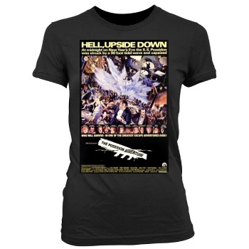 The Poseidon Adventure (1972) Women's Junior Cut Crewneck T-Shirt