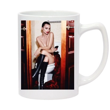 Emily Ratajkowski 14oz White Statesman Mug