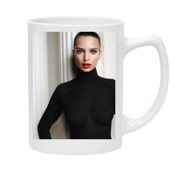 Emily Ratajkowski 14oz White Statesman Mug