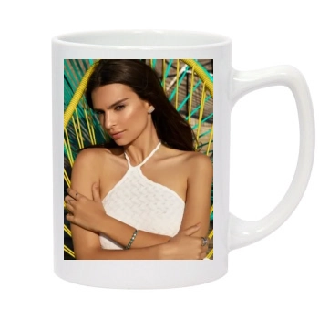 Emily Ratajkowski 14oz White Statesman Mug