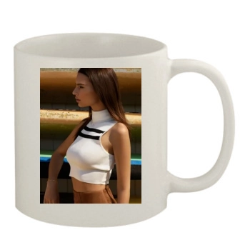 Emily Ratajkowski 11oz White Mug