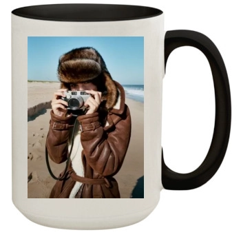 Emily Ratajkowski 15oz Colored Inner & Handle Mug