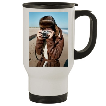 Emily Ratajkowski Stainless Steel Travel Mug