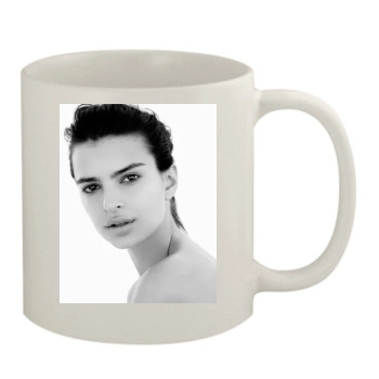 Emily Ratajkowski 11oz White Mug