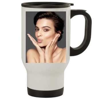 Emily Ratajkowski Stainless Steel Travel Mug