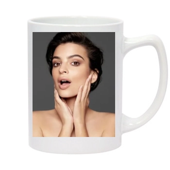 Emily Ratajkowski 14oz White Statesman Mug