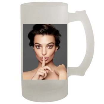 Emily Ratajkowski 16oz Frosted Beer Stein