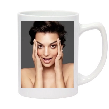 Emily Ratajkowski 14oz White Statesman Mug